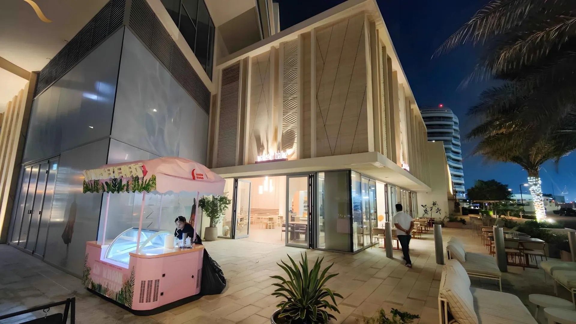 아부다비 Azure Bliss 1Br Retreat Near Saadiyat Attractions 아파트